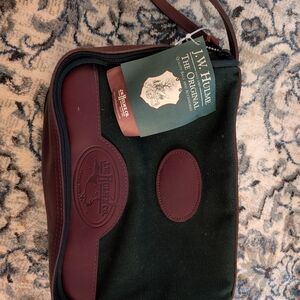 Men's Green and Brown Bag